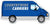 Branded Promotional SPRINTER VAN SHAPE FRIDGE MAGNET Fridge Magnet From Concept Incentives.