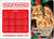 Branded Promotional CALENDAR FRIDGE MAGNET Fridge Magnet From Concept Incentives.