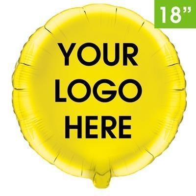 Branded Promotional PRINTED FOIL BALLOON 18 INCH Balloon From Concept Incentives.