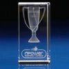 Branded Promotional FOOTBALL AWARD & TROPHIES in Crystal Award From Concept Incentives.