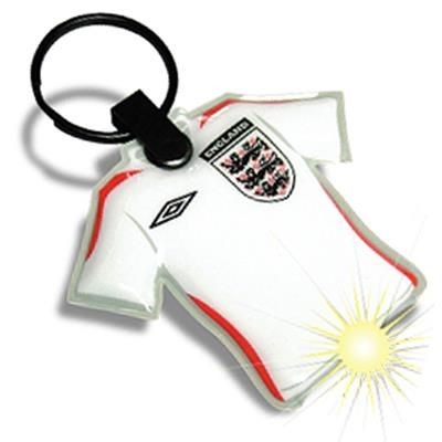 Branded Promotional FOOTBALL KIT KEYRING CHAIN Torch From Concept Incentives.