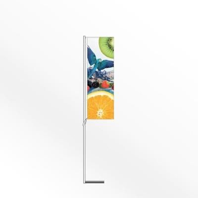 Branded Promotional FORECOURT FLAG POLE Flag Pole From Concept Incentives.
