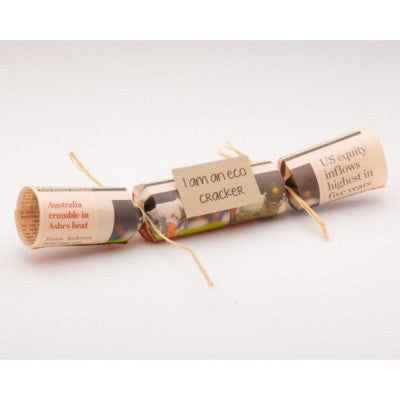 Branded Promotional ECO CHRISTMAS CRACKER Christmas Cracker From Concept Incentives.