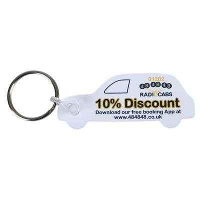 Branded Promotional FLEXIBLE PLASTIC SHAPE KEYRING Keyring From Concept Incentives.