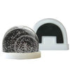 Branded Promotional PROMOTIONAL SNOW GLOBE SHAKER FRIDGE MAGNET Snow Dome Paperweight From Concept Incentives.