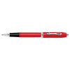 Branded Promotional CROSS FERRARI TOWNSEND RED ROLLERBALL PEN Pen From Concept Incentives.