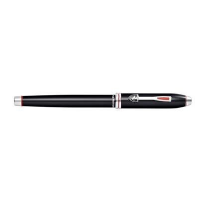 Branded Promotional CROSS FERRARI TOWNSEND RED AND BLACK MEDIUM FOUNTAIN PEN Pen From Concept Incentives.