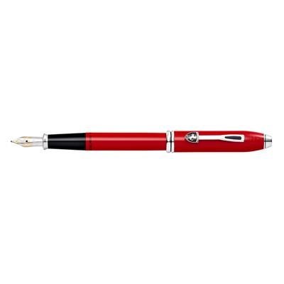 Branded Promotional CROSS FERRARI TOWNSEND RED MEDIUM FOUNTAIN PEN Pen From Concept Incentives.