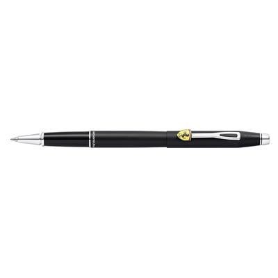 Branded Promotional CROSS FERRARI CLASSIC CENTURY BLACK ROLLERBALL PEN Pen From Concept Incentives.