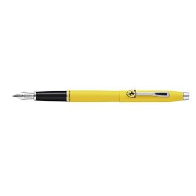 Branded Promotional CROSS FERRARI CLASSIC CENTURY YELLOW MEDIUM FOUNTAIN PEN Pen From Concept Incentives.