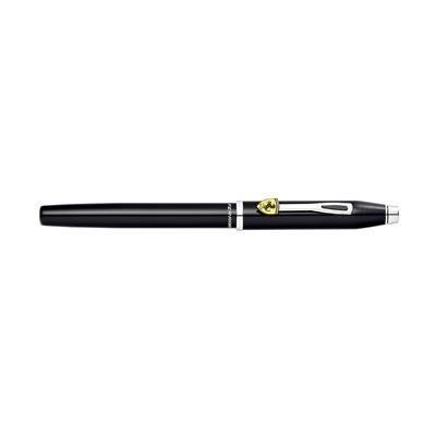 Branded Promotional CROSS FERRARI CENTURY II BLACK MEDIUM FOUNTAIN PEN Pen From Concept Incentives.