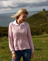 Branded Promotional FRONT ROW LADIES RUGBY SHIRT Rugby Shirt From Concept Incentives.