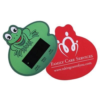 Branded Promotional FROG BATH WATER THERMOMETER GAUGE Thermometer From Concept Incentives.