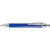 Branded Promotional FUTURA GEL PEN in Translucent Blue with Silver Trim Pen From Concept Incentives.