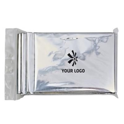 Branded Promotional EMERGENCY FOIL PICNIC BLANKET Blanket From Concept Incentives.