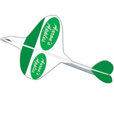 Branded Promotional ELLIPTIC PAPER AEROPLANE Model From Concept Incentives.