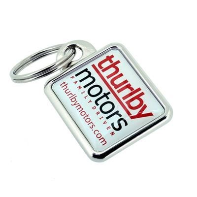 Branded Promotional SCORPIO HIGH QUALITY SOLID METAL KEYRING Keyring From Concept Incentives.