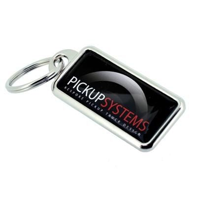 Branded Promotional VEGA HIGH QUALITY SOLID METAL KEYRING Keyring From Concept Incentives.