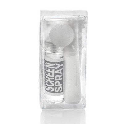 Branded Promotional GLASS & SCREEN CLEANING POCKET KIT in White Lens Cleaner From Concept Incentives.