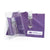 Branded Promotional 2PC PURPLE SCREEN & GLASSES CLEANING PILLOW PACK Lens Cleaner From Concept Incentives.