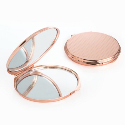 Branded Promotional ROSE GOLD MIRROR STYLE Mirror From Concept Incentives.