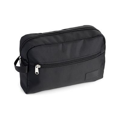 Branded Promotional MENS BLACK TRAVEL BAG Bag From Concept Incentives.