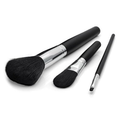 Branded Promotional SET OF 3 MAKE UP BRUSHES Cosmetics Brush From Concept Incentives.