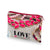 Branded Promotional COSMETICS & TOILETRY BAG FLOOD PRINT Cosmetics Bag From Concept Incentives.