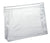 Branded Promotional CLEAR TRANSPARENT SLIDE ZIPPER PVC TALLER BAG Cosmetics Bag From Concept Incentives.