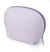 Branded Promotional STRIPE COSMETICS CANVAS MAKE UP BAG in Lilac Cosmetics Bag From Concept Incentives.