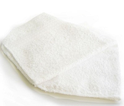 Branded Promotional COTTON FACE FLANNEL CLOTH in White Face Cloth From Concept Incentives.