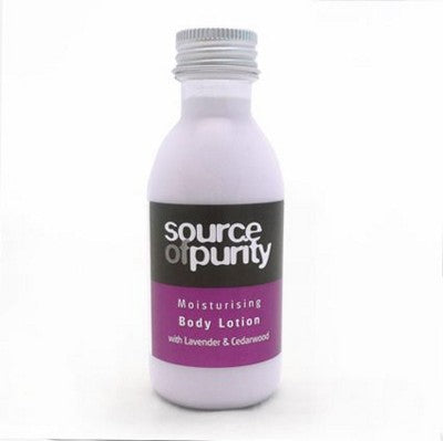 Branded Promotional LAVENDER & CEDARWOOD BODY LOTION in Purple Body Lotion From Concept Incentives.