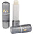 Branded Promotional LIP BALM STICK in Grey Lip Balm From Concept Incentives.