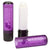 Branded Promotional LIP BALM STICK with Domed Label in Purple Lip Balm From Concept Incentives.