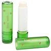 Branded Promotional LIP BALM STICK with Domed Label in Pale Green Lip Balm From Concept Incentives.