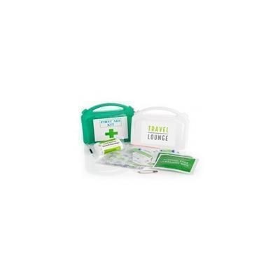 Branded Promotional FIRST AID KIT in Green First Aid Kit From Concept Incentives.