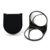 Branded Promotional COSMETICS COMPACT MIRROR in Black Mirror From Concept Incentives.