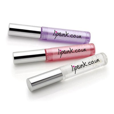 Branded Promotional PINK LIP GLOSS in Bottle Lip Balm From Concept Incentives.