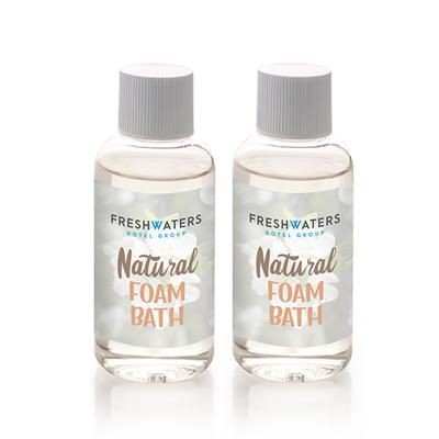 Branded Promotional RELAXING NATURAL FOAM BATH, 50ML Bubble Bath From Concept Incentives.