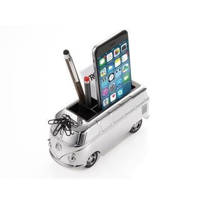 Branded Promotional TROIKA FOREVER T1 PEN HOLDER AND DESK OBJECT Pen Pot From Concept Incentives.