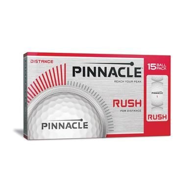 Branded Promotional PINNACLE RUSH PRINTED GOLF BALL BOXED in 15s Golf Balls From Concept Incentives.