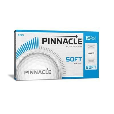 Branded Promotional PINNACLE SOFT PRINTED GOLF BALL BOXED in 15s Golf Balls From Concept Incentives.