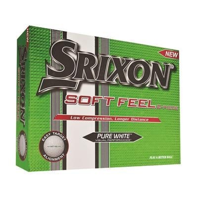 Branded Promotional SRIXON SOFT FEEL PRINTED GOLF BALL Golf Balls From Concept Incentives.