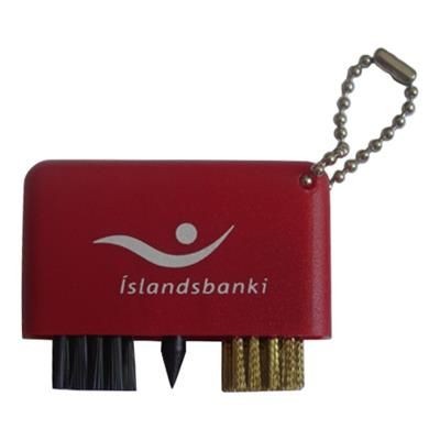 Branded Promotional MULTI-TOOL BRUSH KEYRING Multi Tool From Concept Incentives.