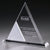 Branded Promotional CRYSTAL ICE TRIANGLE Award From Concept Incentives.