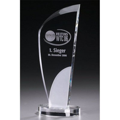 Branded Promotional CRYSTAL ICE ELEGANCE AWARD Award From Concept Incentives.