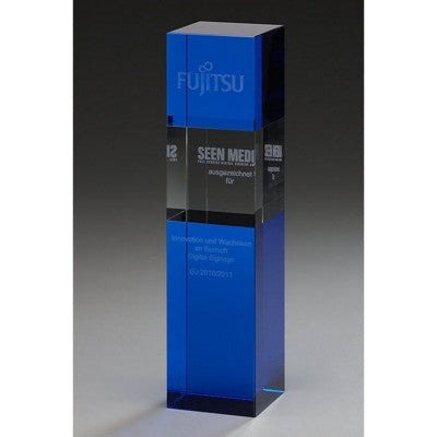 Branded Promotional INDIGO CUBIX Award From Concept Incentives.