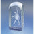 Branded Promotional CLEAR TRANSPARENT CRYSTAL TOWER AWARD TROPHY Award From Concept Incentives.