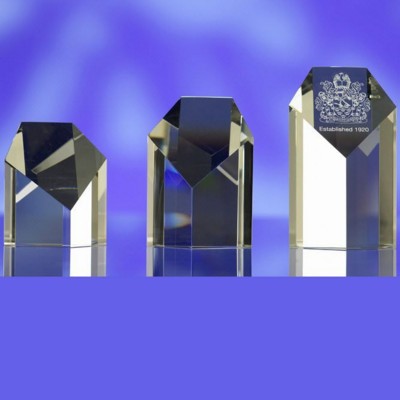 Branded Promotional PENTAGONAL AWARD TROPHY Award From Concept Incentives.