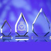 Branded Promotional OPTICAL CRYSTAL POINTED STAR AWARD TROPHY Award From Concept Incentives.